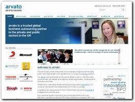 http://www.arvato.co.uk/ website