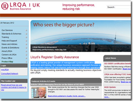 http://www.lrqa.co.uk/ website