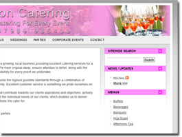 http://www.saffronoutsidecatering.co.uk website