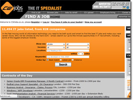 http://www.cwjobs.co.uk/ website