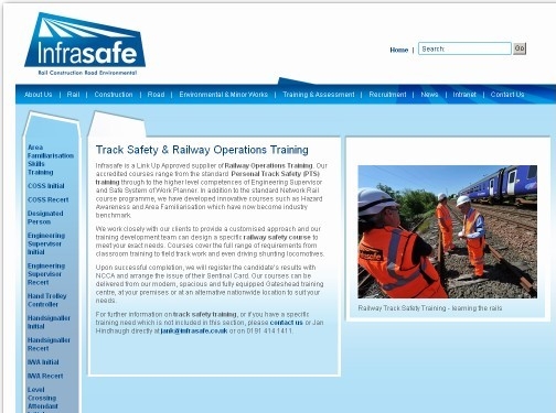 http://www.infrasafe.co.uk/training-and-assessment/track-safety-training website