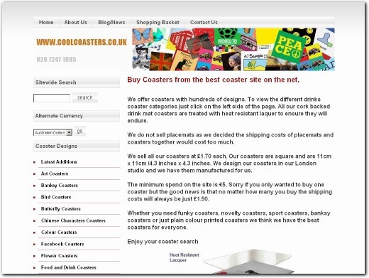 http://www.coolcoasters.co.uk/ website