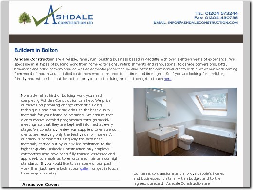 http://www.ashdaleconstruction.com website