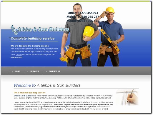 http://www.gibbsandsonbuilders.co.uk website