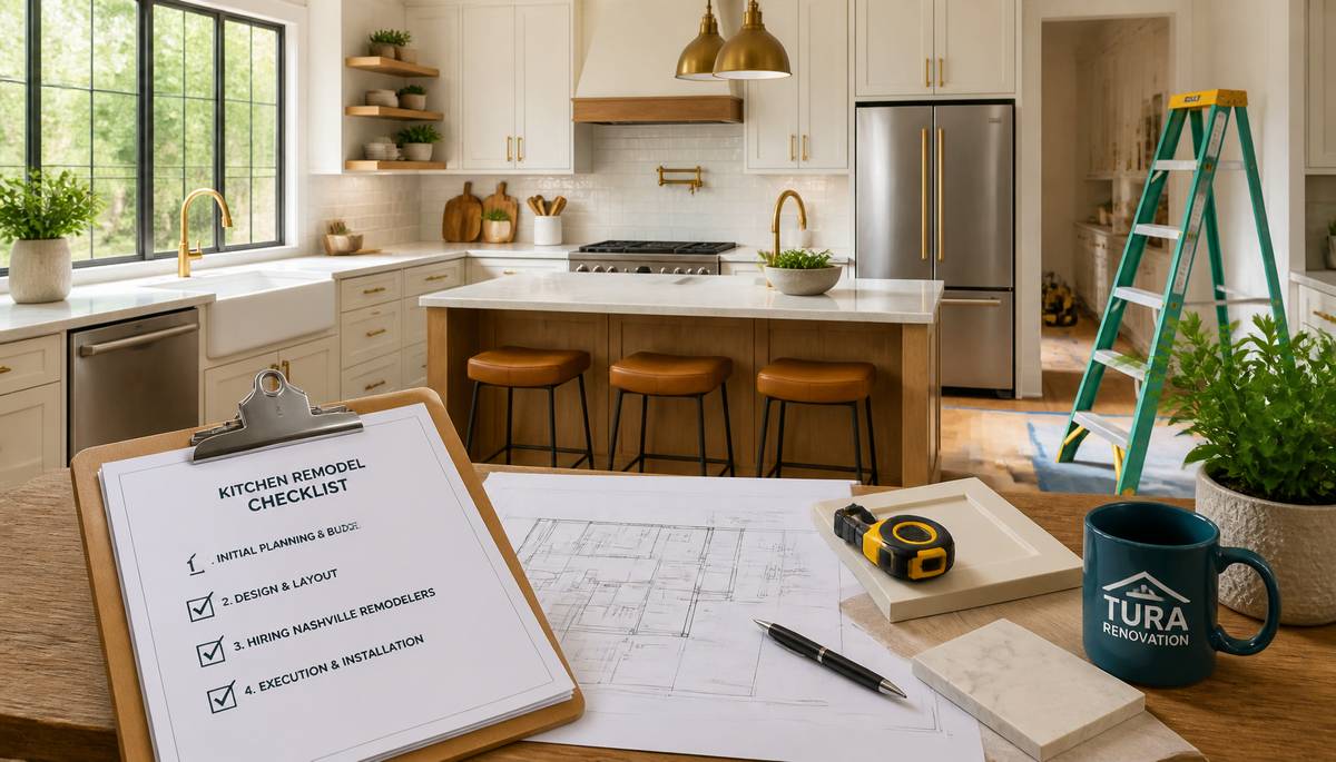 Step-By-Step Kitchen Renovation Checklist