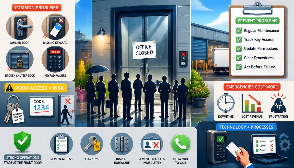 What Emergency Locksmith Callouts Reveal About Business Operations