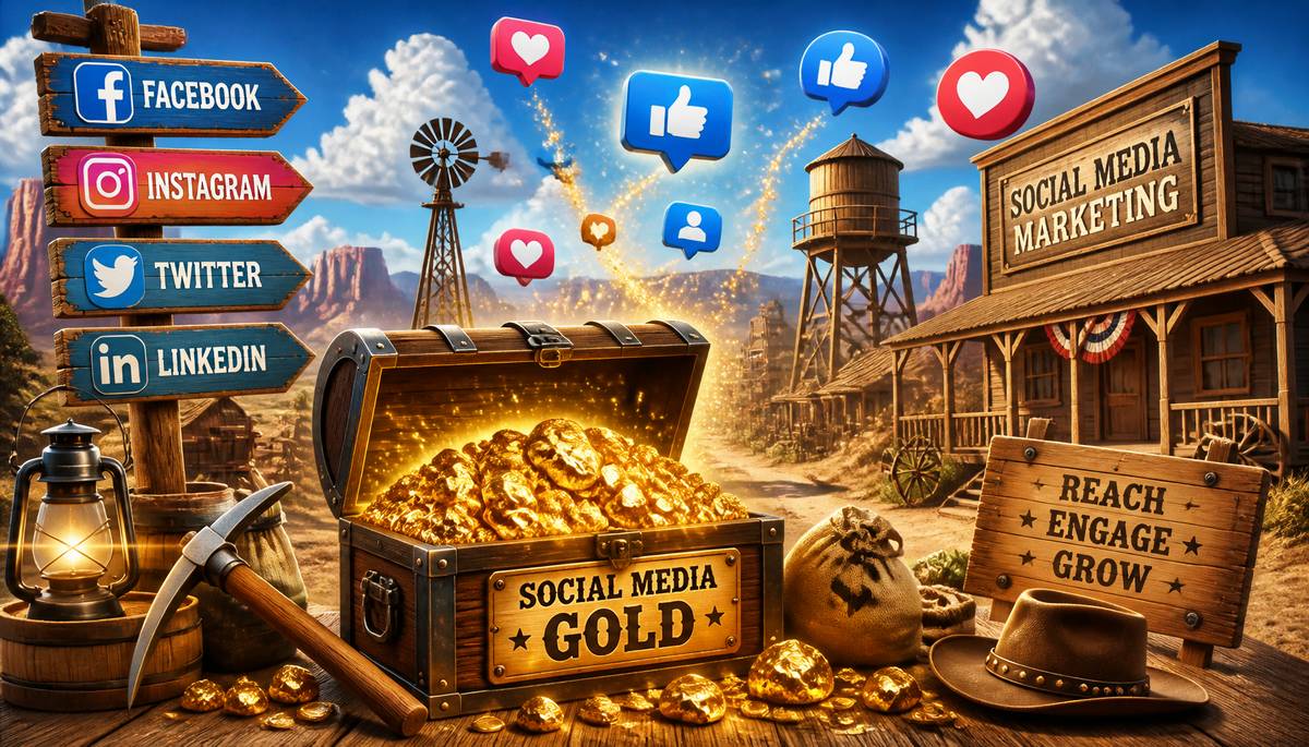 Efficient Marketing: Leveraging Social Media for Low-Cost Reach