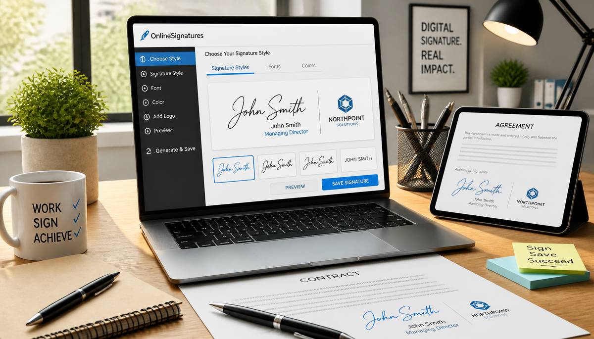 How to Create a Signature Using a Signature Generator?