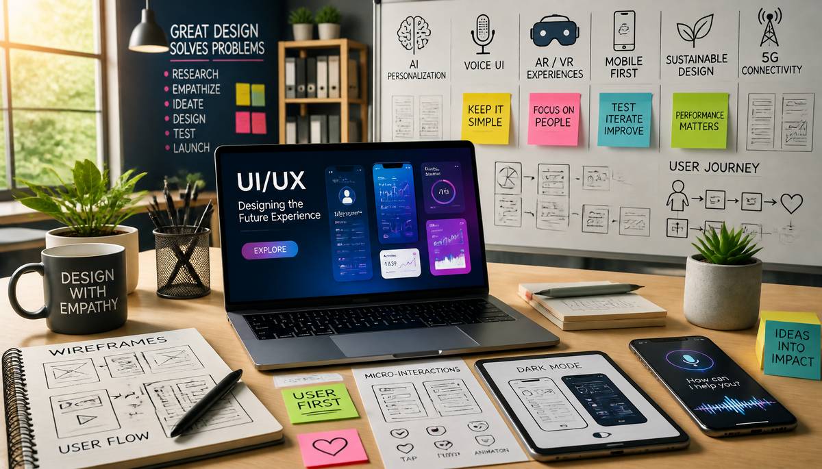 The Future of UI/UX Design: Emerging Trends and Technologies