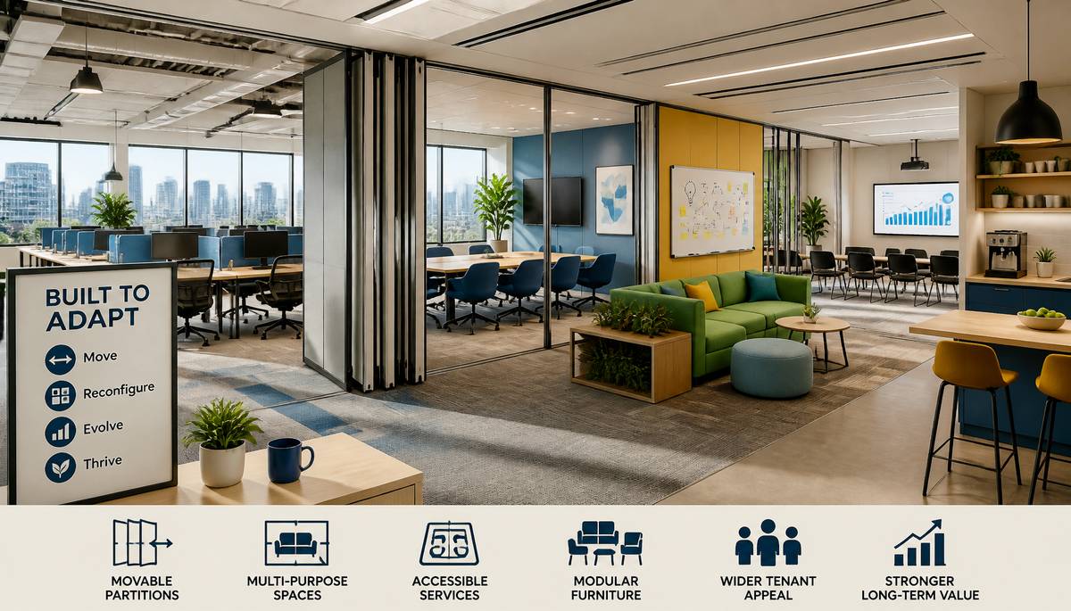 Why Flexible Commercial Interiors Are Becoming a Financial Strategy Rather Than a Design Trend
