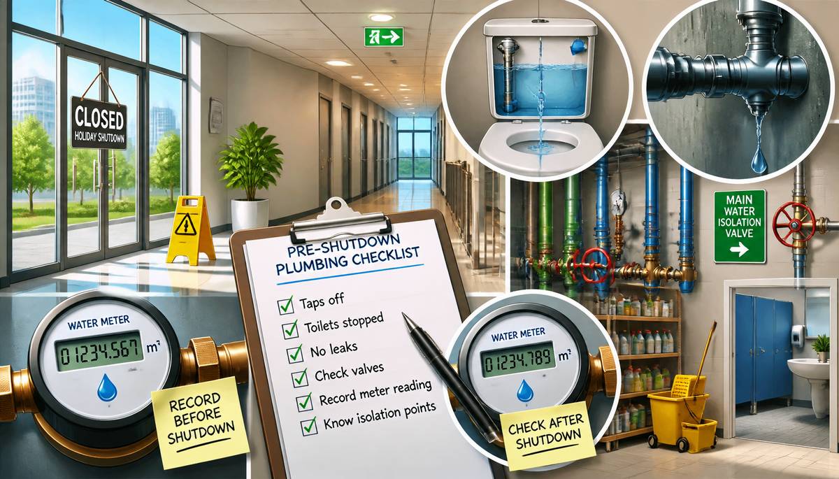 Why Commercial Plumbing Problems Often Begin When a Building Is Almost Empty