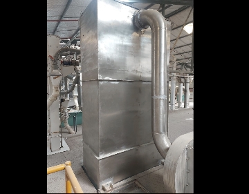 Food Processing Stainless Steel Dust Collector Atmax Filtration Elements Inc New Jersey