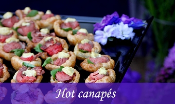 hot canapes