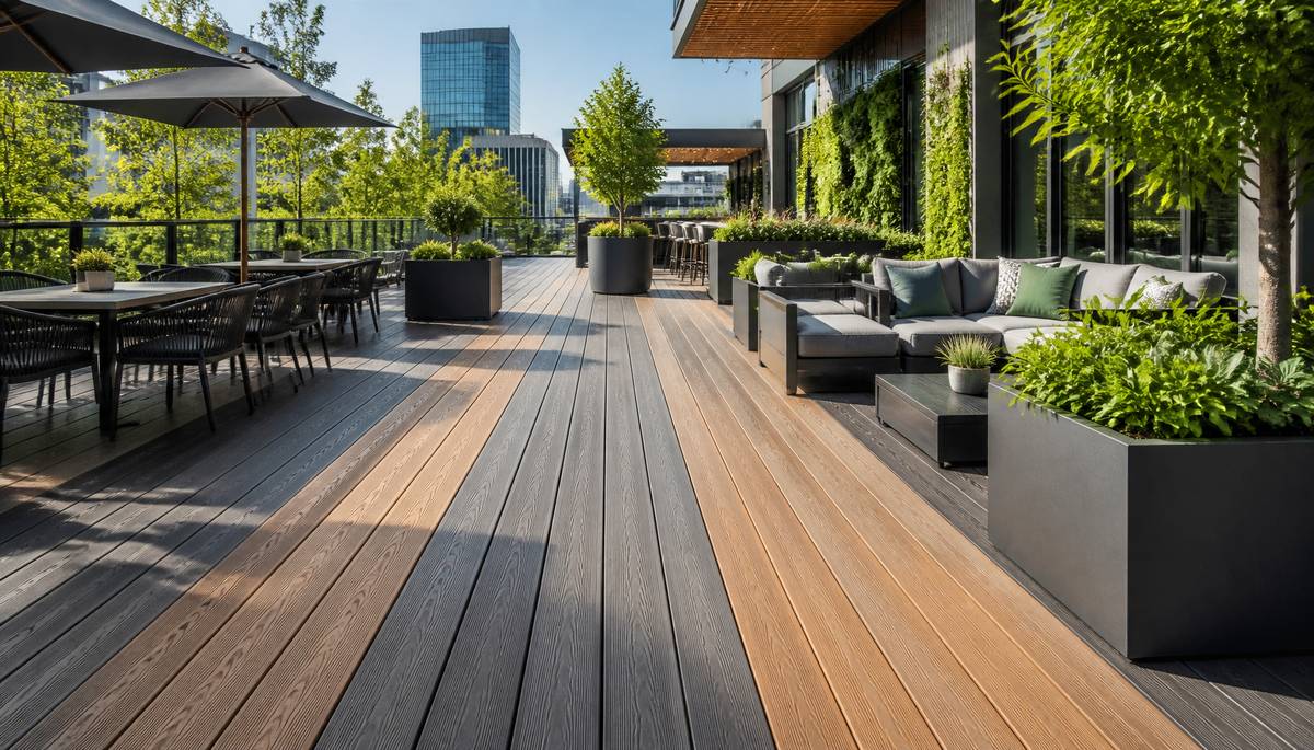 Maximising Durability and Aesthetics in Commercial Spaces: The Advantages of Composite Decking