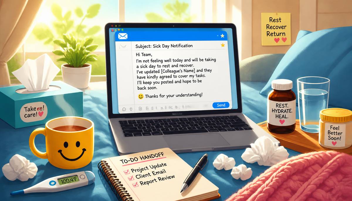 Flu, Fevers, and Formalities: How to Notify Work When Youre Unwell