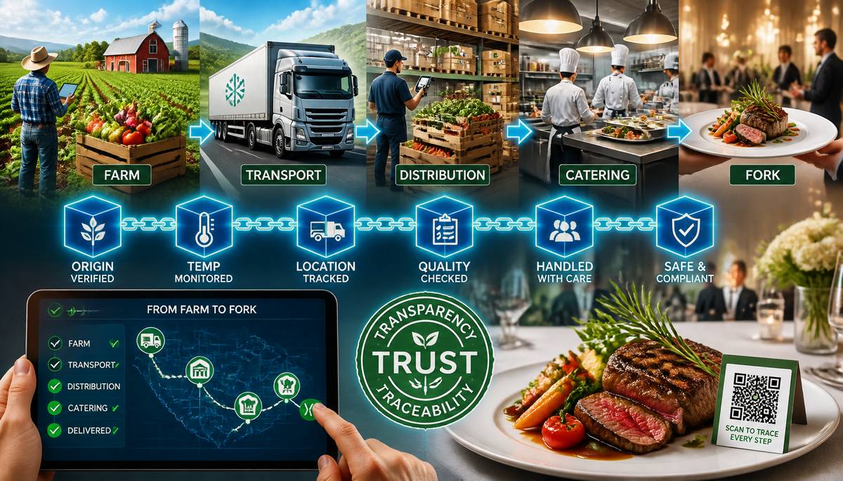 Blockchain and B2B Catering: A Recipe for Trust and Transparency