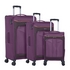 Senator Hard case luggage for Unisex PP Lightweight 4 Double Wheeled Suitcase with Combination Lock KH1025