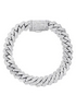 10K White Gold Miami Cuban Necklace / 4 MM