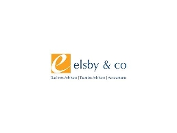 https://www.elsbyandco.co.uk/ website