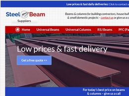 https://www.steelbeamsuppliers.co.uk/ website