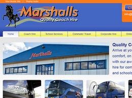 https://marshalls-coaches.co.uk/ website