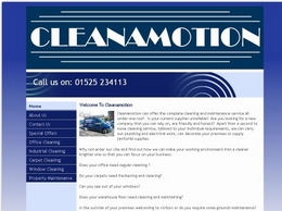 https://cleanamotion.co.uk/ website