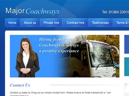 https://www.majorcoachways.com/ website