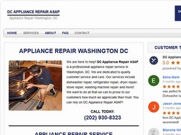 https://www.dcappliancerepairco.com/ website