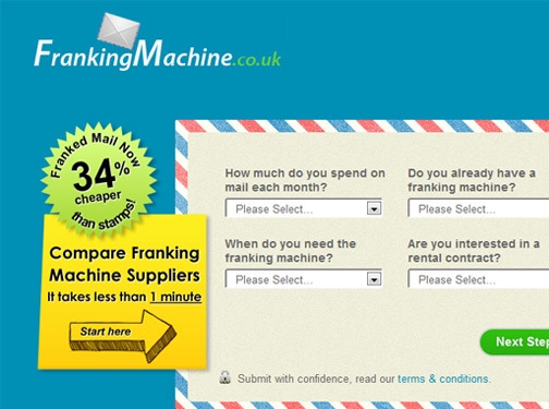 https://www.frankingmachine.co.uk/ website