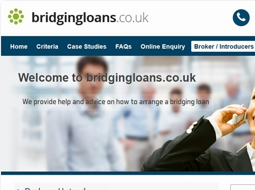 https://www.bridgingloans.co.uk/ website