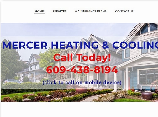 https://www.mercerheatingandcooling.com/ website