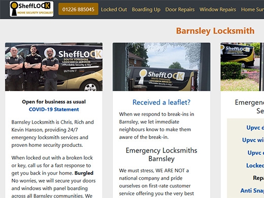 https://shefflock.co.uk/ website