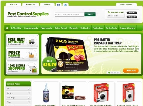 https://www.pestcontrolsupplies.co.uk/ website