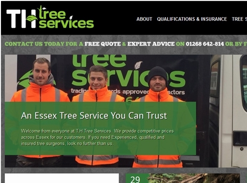 https://thtreeservices.co.uk/ website