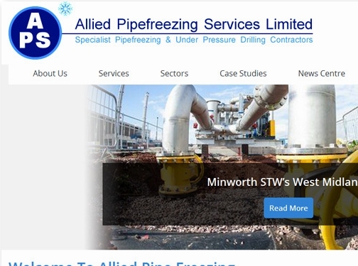 https://www.alliedpipefreezing.co.uk/ website