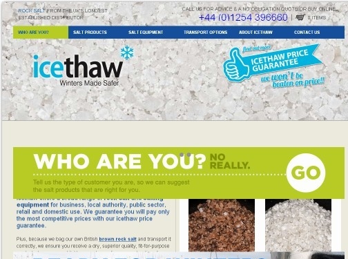 https://www.icethaw.co.uk website