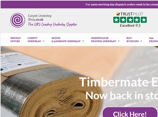 https://www.carpet-underlay-shop.co.uk/ website