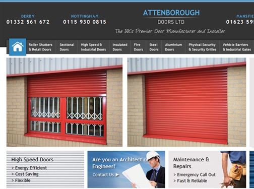 https://www.attenboroughdoor.co.uk/ website