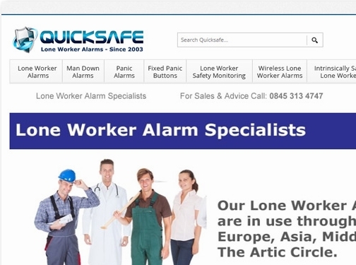 https://www.quicksafe.co.uk/ website