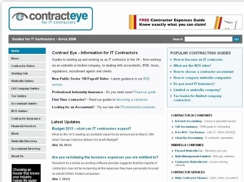 https://www.contracteye.co.uk website