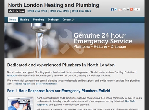 https://www.northlondonheatingandplumbing.co.uk/ website