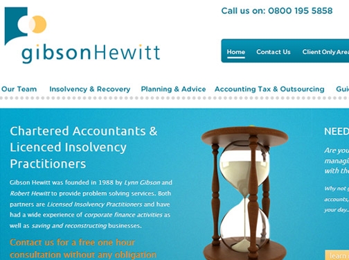 https://gibsonhewitt.co.uk/ website