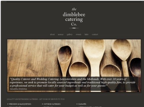 https://www.dimblebeecatering.co.uk website