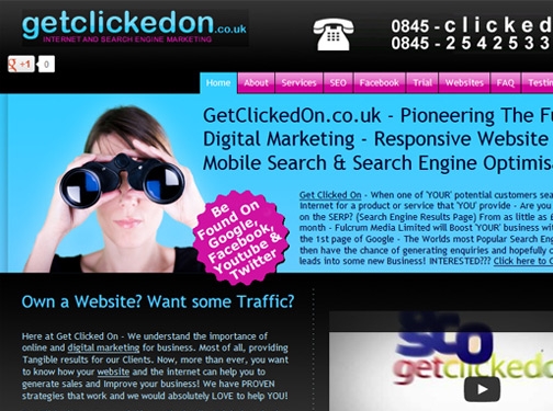 https://www.getclickedon.co.uk/ website