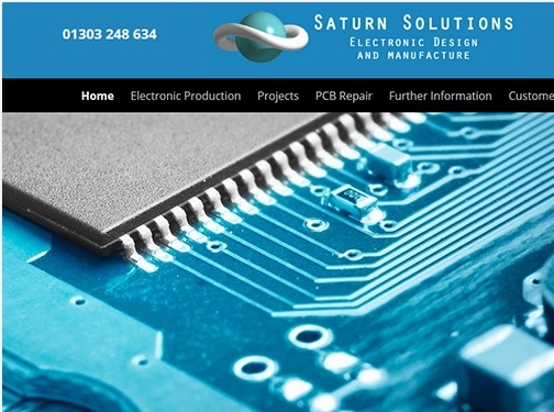 https://saturnsolutions.co.uk/ website