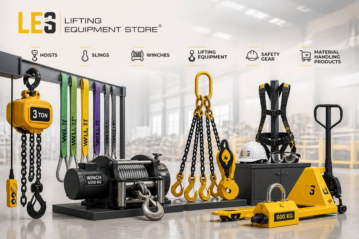 https://liftingequipmentstore.com/ website