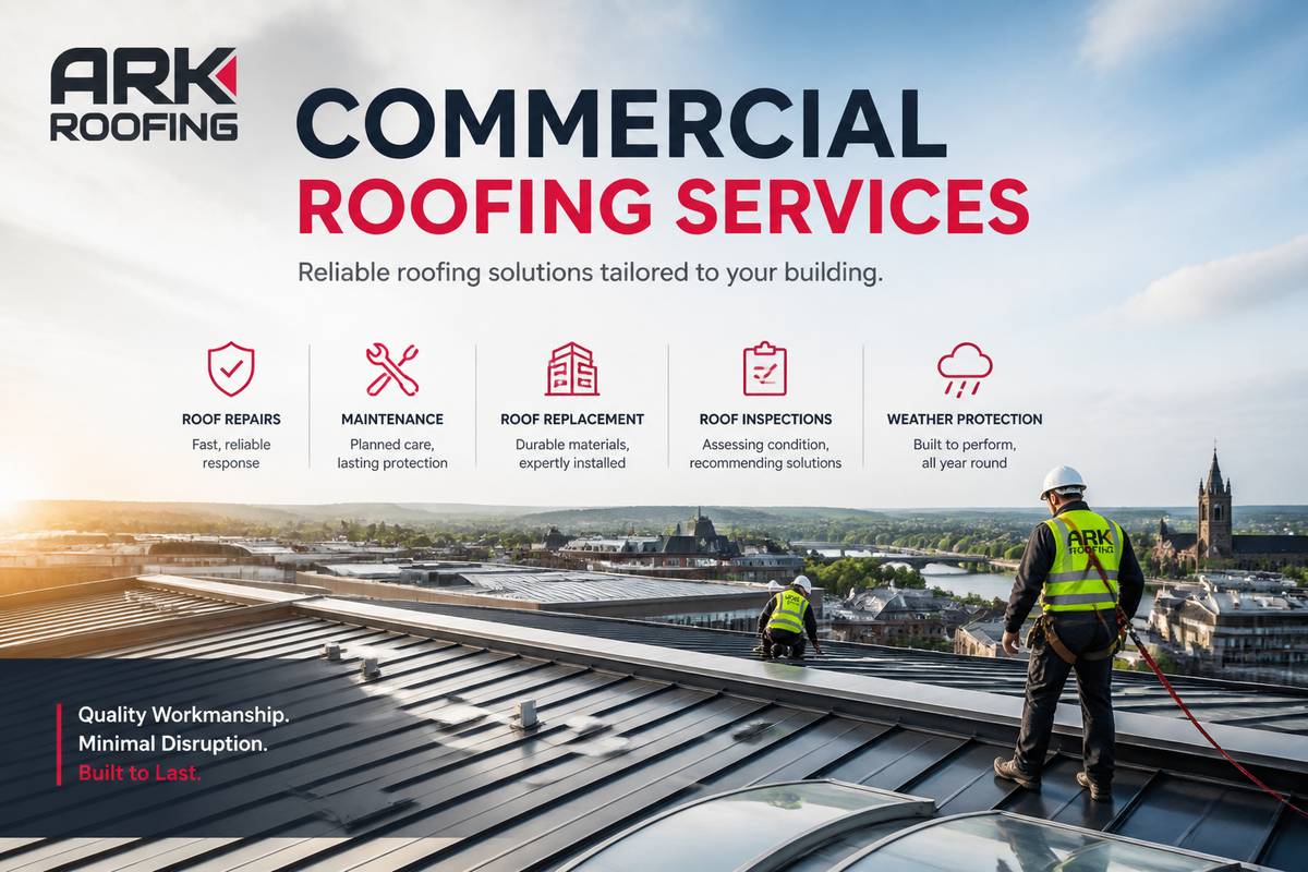 https://arkroofing.ie/commercial-roofers-limerick/ website